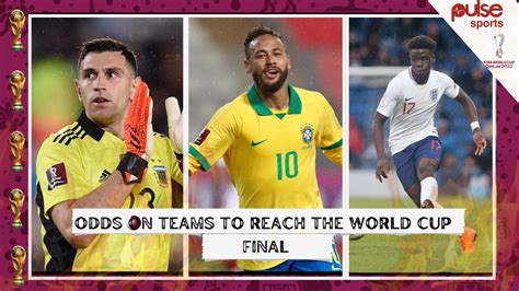 world cup final betting odds